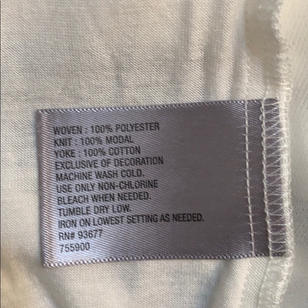 Sleeveless round neck top - Picture 6 of 9